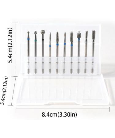 Nail Drill Heads Grinding Set Rotate Milling Cutter Manicure Pedicure Tools (C) - Buy Online on GoSupps.com