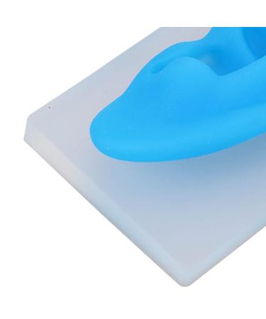 Reusable Silicone Left Ear Model for Teachers - School Ear Piercing Model with Transparent Base - Buy Online on GoSupps.com