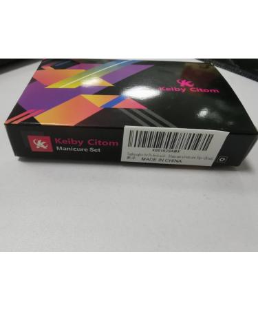 10-Part Manicure & Pedicure Set - Nail Care Kit with Scissors & Clippers | Travel Beauty Essentials (Pink) - Buy Online on GoSupps.com