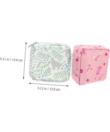 High Capacity Portable Period Bag - Healeved 2-Piece Compact Tampon Holder for Daily Use - Buy Online on GoSupps.com