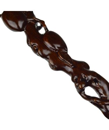 WoodeWalking Stick Solid Cane Solid Wood Crutches Disabled&elderly Lightweight Solid Walking Stick Natural Wood Fashionable WoodeCanes for M Run forward - Buy Online on GoSupps.com