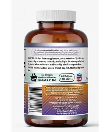 Amazing Formulas AAKG ((Arginine Alpha-Ketoglutarate) 3500mg) Supplement | Tablets | Non-GMO | Gluten-Free | Made in USA (1 Pack 90 Count) 90 Count 1 Count (Pack of 1) - Buy Online on GoSupps.com