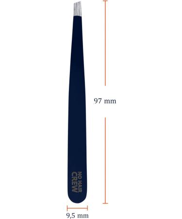NO Hair Crew Precision Tweezers for Men - Handcrafted in Germany, Stainless Steel - Buy Online on GoSupps.com