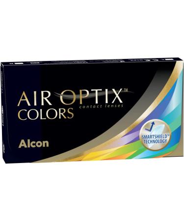 Buy Air Optix Colors Sterling Gray Monthly Soft Lenses - 2 Pieces BC 8.6 mm DIA 14.2 mm - 0 Diopters | International Shipping Available - Buy Online on GoSupps.com