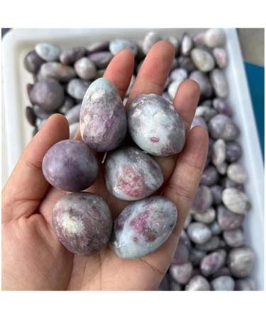 Natural Crystal Rough Natural Polished Plum Blossom Tourmaline Tumbled Crystal Stones for Sale - (Color: Plum Size: 20-30mm) - Buy Online on GoSupps.com