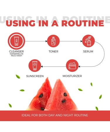 Watermelon Fruit Crush Super Glow Face Wash - 100 ml | Refreshing Brightening Cleanser for All Skin Types - Shop Internationally - Buy Online on GoSupps.com
