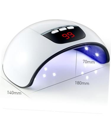 DOITOOL Nail Lamp Gel Nail Dryer Lamp Professional Nail Art Tools Nail Art Equipment Nail Art Dryer Nail Gel Uv Nail Dryer Nail Polish Dryer Lamp Phototherapy Lamp Led White - Buy Online on GoSupps.com