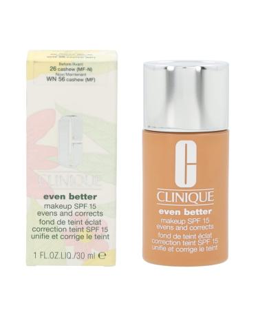 Clinique Even Better Makeup Spf 15 Dry to Combination Oily Skin  Cashew  1 Ounce