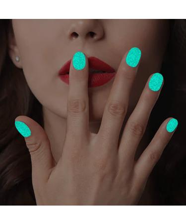 WOKOTO 12 Sheets Luminous Solid Nail Polish Strips with Nail File Self-Adhesive Glow in Dark Gel Nail Strips Stick On Nail Stickers Full Nail Wraps for Women Nail Art Polish Stickers for Nails KIT1 Luminous solid - Buy Online on GoSupps.com