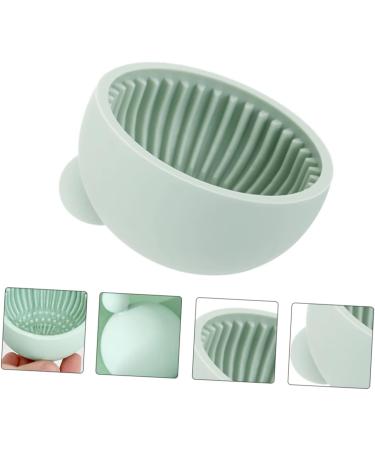 HAPINARY Cleanser of Makeup Brush Cosmetic Brush Cleaning Mat Makeup Pallets Make up Brush Cleaning Mat Skull Stationary Beauty Tools Face Scrubbers Cushion Silica Gel Sucker - Buy Online on GoSupps.com