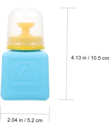 Beavorty Nail remover bottle nail polish remover dip remover for nails Squeezable Dropping Bottler pump bottle dispenser push dispenser Push Down Dispenser baby manicure plastic empty pump - Buy Online on GoSupps.com
