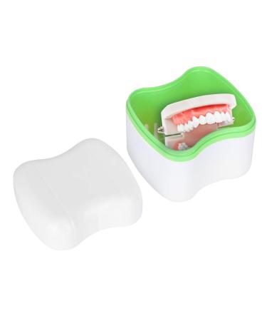 Buy Container for False Teeth - Durable Dental Prosthesis Storage Box in Three Colors | Travel-Friendly Cleaning Bath - Buy Online on GoSupps.com