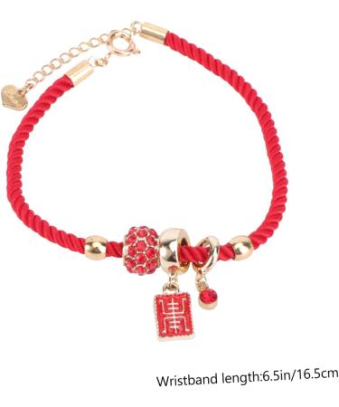 TEHAUX 2 Pcs Red String Bracelet Friendship Strand Bangles Friendship Braclets Bracelet Gift for Women New Year Gift Lucky Rope Strap 2021 Lucky Bracelet Alloy Crystal Armband Student - Buy Online on GoSupps.com