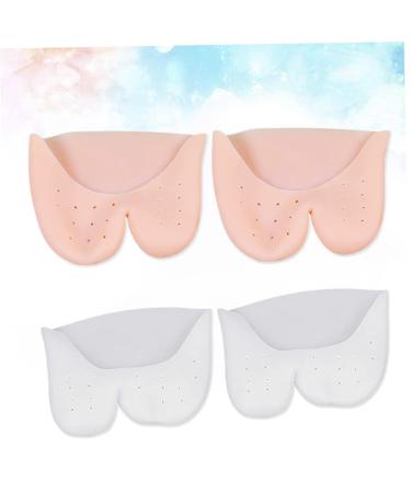 PLAFOPE 2 Pairs Toe Sleeves Shoe Covers for Big Toe Protection - Pointe Cushion Toe Protector with Hole - Buy Online on GoSupps.com