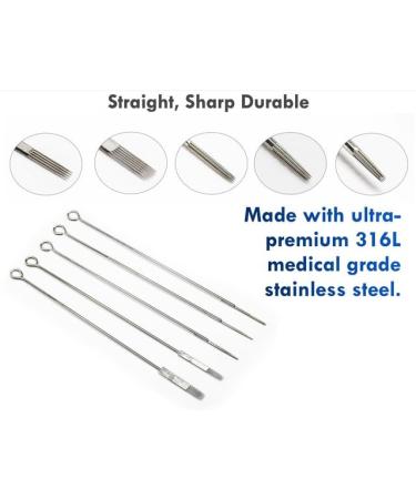 ITAT Ultra Premium Professional Long Bar Needles #8 Magnum - 50 Pcs (0807M1) | High-Quality Sewing Needles for Precision & Durability - International Shipping Available - Buy Online on GoSupps.com
