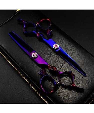 Hair Cutting Scissors Professional 440c 6 inch Hair Scissors Make up Cutting Scissor Barber Haircut thinning Shears scisors Hairdressing Scissors (Color : Thinning) - Buy Online on GoSupps.com