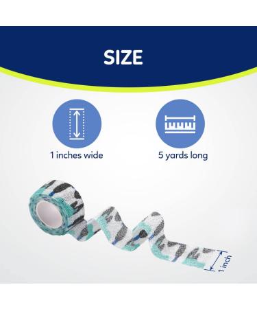 WePet Vet Wrap - Bulk Self-Adherent Vet Tape for Pets | 12 Rolls Strong Cohesive Bandage for Dogs, Cats, Horses & Animals - Buy Online on GoSupps.com