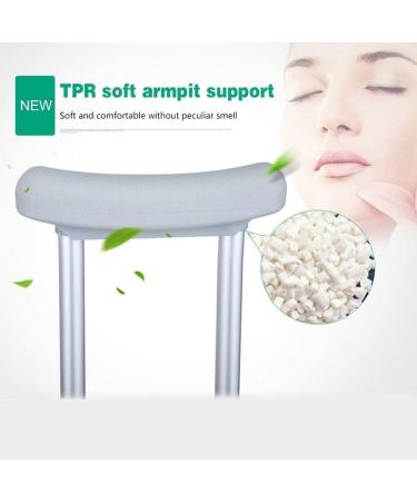 Crutches for Adults Underarm Underarm Crutches for Adjustable Adjustable Crutches Lightweight and Foldable Multi- Function Telescopic Walking Stick for Adults and Teenager Great for Travel or Work A Small - Buy Online on GoSupps.com