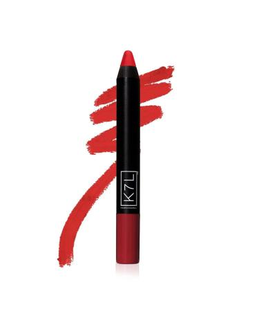 K7L Red Lipstick Crayon - Matte Finish | Manic - Buy Online on GoSupps.com