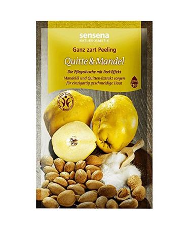 Sensena Peeling "Very Gentle" Quince and Almond 80 g pack of 3 (3 x 1 piece)