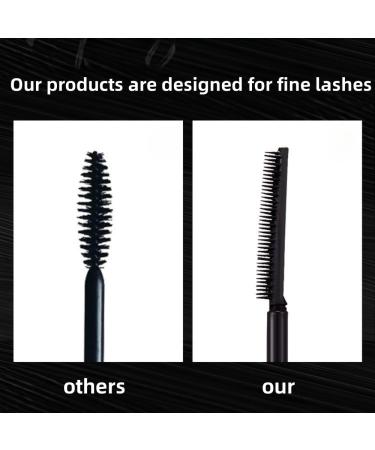 Waterproof mascara for fine lashes black mascara with comb brush separates the lashes for definition volume and length swing effect dirtrepellent clumpfree and longlasting - Buy Online on GoSupps.com