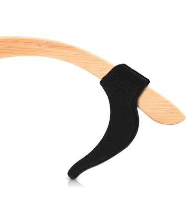 KWMobile Anti-Slip Bracket for Glasses Hinge Set - XL Silicone Ear Hooks for Sports - 4 Pack Black - Buy Online on GoSupps.com