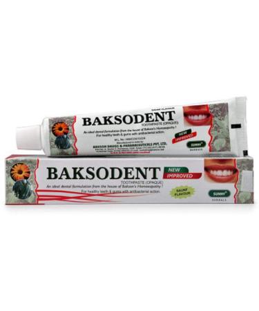 Bakson Homeopathy Baksodent Toothpaste (Saunf Flavour) (100g)