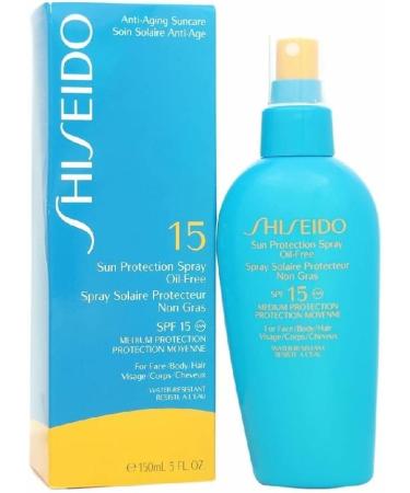 Shiseido SUN SUN PROT SPRAY SPF15 150ML - Buy Online on GoSupps.com
