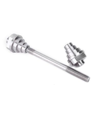VGEBY Axle Hub Adapter Quick Release Skewers Adapter for 12mm / 15mm / 20mm Front Wheel