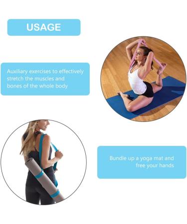Buy Tuknn Yoga Mat Belt | Adjustable Strap for All Sizes | Pink Yoga Mat Support for Pilates & Aerobics - Buy Online on GoSupps.com