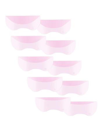 WEKON 30 pieces silicone eyelashes perming tortoisy pads SS/M/L/LL eyelash shaft curling false eyelashes umbrella support silicone pads eyelashes permanent wave curl curler pads pads props lash lift
