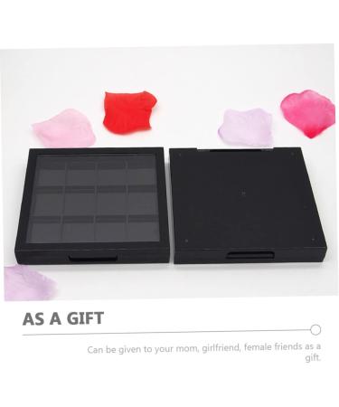 DOITOOL Makeup Pallette 2pcs Empty Eye Shadow Box Cosmetic Empty Frame Travel Accessory Tray - Buy Online on GoSupps.com
