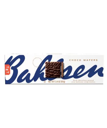 Bahlsen Choco Wafers Dark Chocolate Cookies - 10 Boxes 3.4 oz - European Chocolate Covered Wafers - Buy Online on GoSupps.com