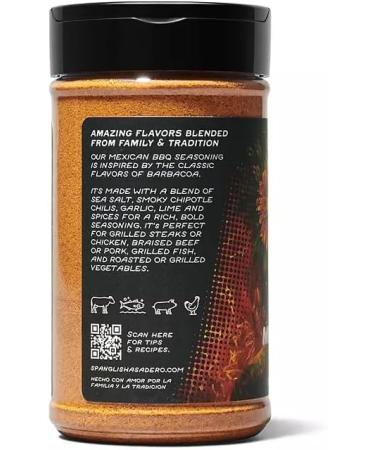 Spanglish Asadero Mexican BBQ Seasoning 9.6 oz. - Buy Online on GoSupps.com
