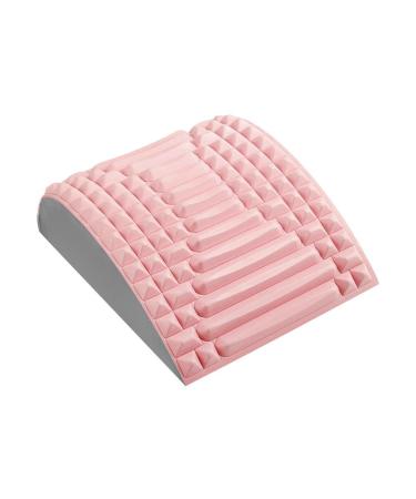 & Backhiller pillow lumbar support massage device for neck waist back sciatica heriated relief pain massage disc relax rose