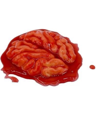Zombie Brain 120g - Halloween sweets/Candy - Strawberry Flavour Gummy Sweet in Candy Liquid (1) - Buy Online on GoSupps.com