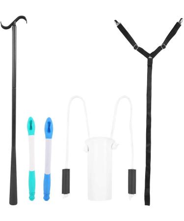 Shop Kcabret Shoe & Sock Aid Device Set - Easy Dressing Tool for Seniors & Pain Relief - No Bending Down Needed - Buy Online on GoSupps.com