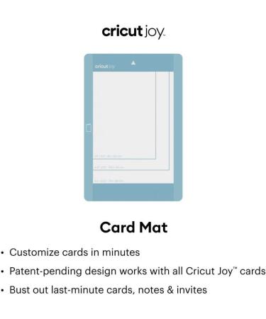u201cCricut Joy Card Mat 4.5 x 6.25 - Reusable Crafting Mat for Quick Customization of Cricut Joy Cards | Clear Protective Film, Compatible with Cricut Joy Cutting Machineu201d - Buy Online on GoSupps.com