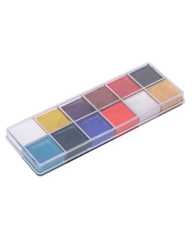 SunshineFace 12 Colors Oil: Vibrant Face & Body Paint for Halloween Cosplay & Parties - Perfect for Adults - Buy Online on GoSupps.com