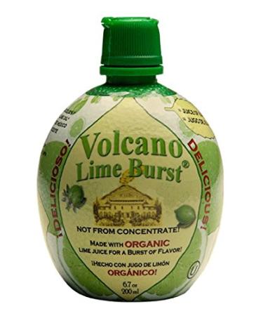 Dream Foods International Volcano Lime Burst, 6.7-Ounce Containers (Pack of 12)