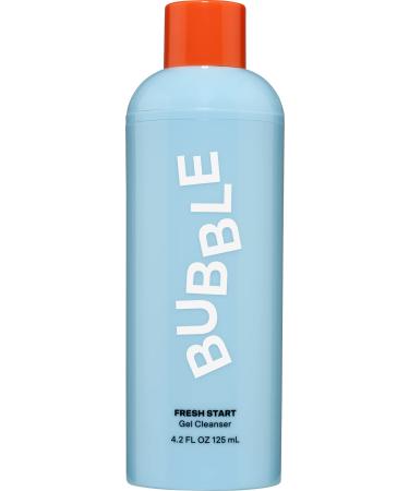 Bubble Skincare Fresh Start Gel Cleanser - PHA + Caffeine for Skin Calming  Texture + Acne Support - Sensitive Skin Friendly Deep Pore Facial Cleanser (125ml) 4.2 Fl Oz (Pack of 1)