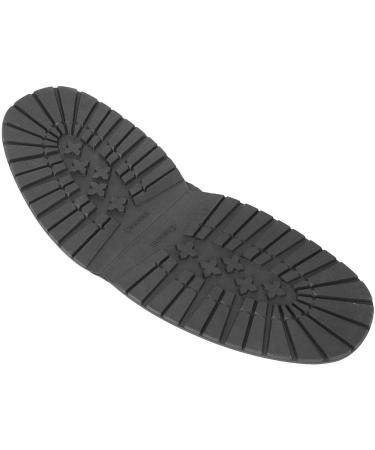 Diydeg Replacement Shoe Bottom Full Sole Repair - Anti-Slip Flexible Wearable for Leather & Sports Shoes (Black Forefoot) - Buy Online on GoSupps.com