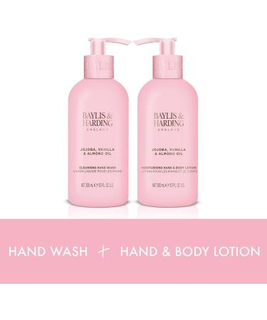 Baylis & Harding Jojoba Vanilla & Almond Oil Hand Care Gift Set - Vegan Friendly - Buy Online on GoSupps.com
