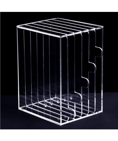 Nail Art Display Stand Nail Tips Acrylic Storage Box with 5 Movable Layers Manicure Tool Beauty Tools - Buy Online on GoSupps.com
