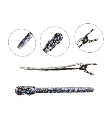 18 Pack Metal Duck Bill Hair Clips - Rust Resistant Crocodile Clips for Hair Styling, Coloring, and DIY - Mixed Color Assortment - Buy Online on GoSupps.com