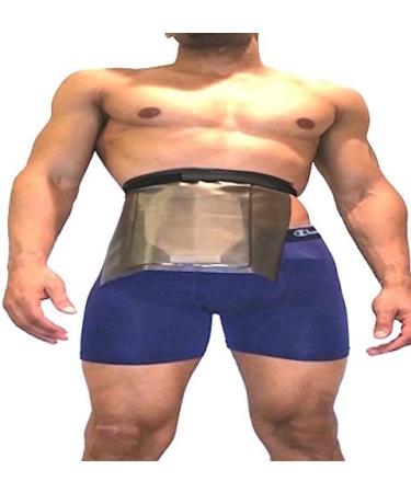 Ostomy Shower Guard - Sizes S-XL & Custom 34-46 Inch - Pack of 1 - Buy Online on GoSupps.com