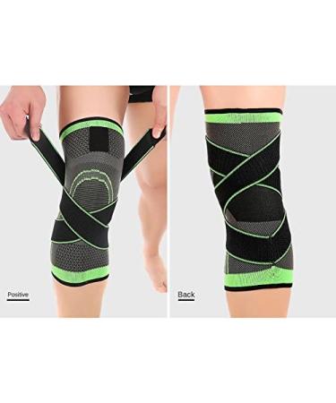 Knee Sleeve Compression Support for Joint Pain Relief - Improved Circulation - Size Medium - Buy Online on GoSupps.com