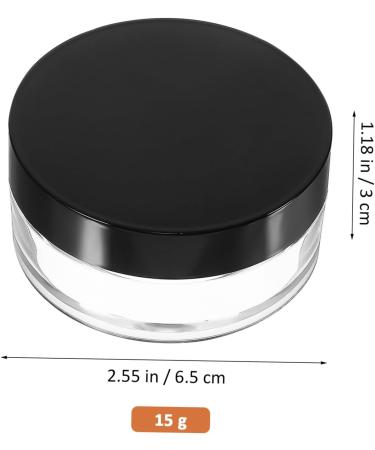 BELLIFFY Travel Powder Containers Powder Container with Puff Body Powder Container Portable Travel Size Container Loose Powder Containers Puff Powder Applicator Small Powder Puff - Buy Online on GoSupps.com