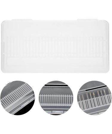 30-Hole Nail Drill Storage Box | Organizer for Manicure Tools & Accessories | Nail Art Holder & Display Case - Buy Online on GoSupps.com