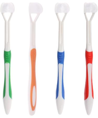 3-Sided Ultra Fine Soft Bristles Toothbrush for Adults | Health & Oral Care - Soft Blue - Buy Online on GoSupps.com